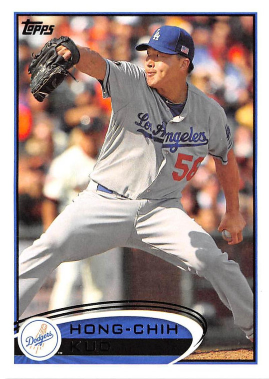 2012 Topps #11 Hong-Chih Kuo NM-MT Los Angeles Dodgers 