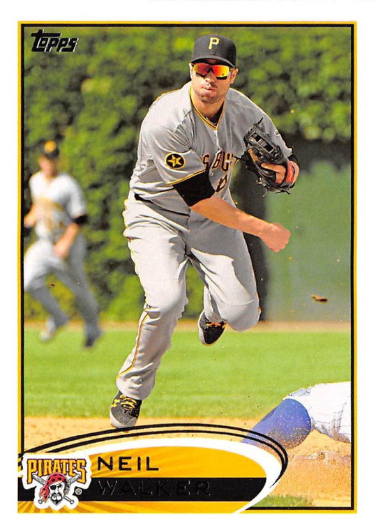 2012 Topps #25 Neil Walker NM-MT Pittsburgh Pirates 