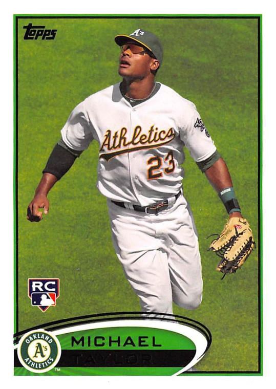 2012 Topps #36 Michael Taylor NM-MT RC Rookie Oakland Athletics 