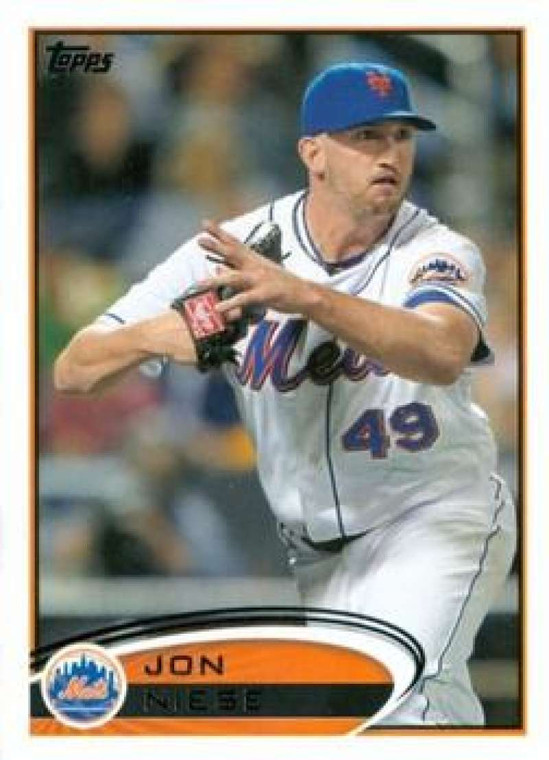 2012 Topps #49 Jon Niese NM-MT New York Mets 