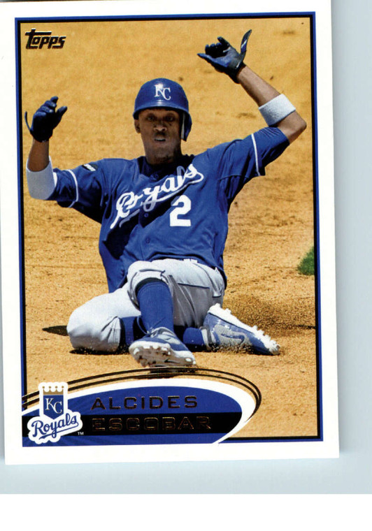 2012 Topps #51 Alcides Escobar NM-MT Kansas City Royals 