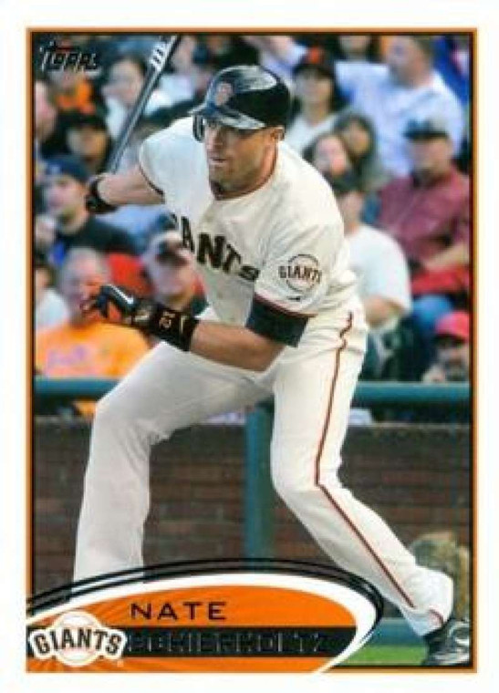 2012 Topps #63 Nate Schierholtz NM-MT San Francisco Giants 