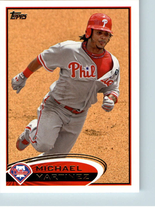 2012 Topps #64 Michael Martinez NM-MT Philadelphia Phillies 