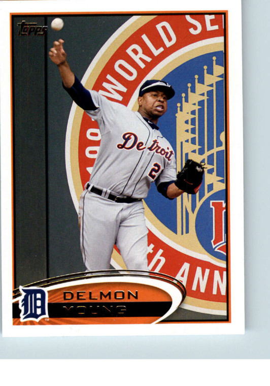 2012 Topps #65 Delmon Young NM-MT Detroit Tigers 