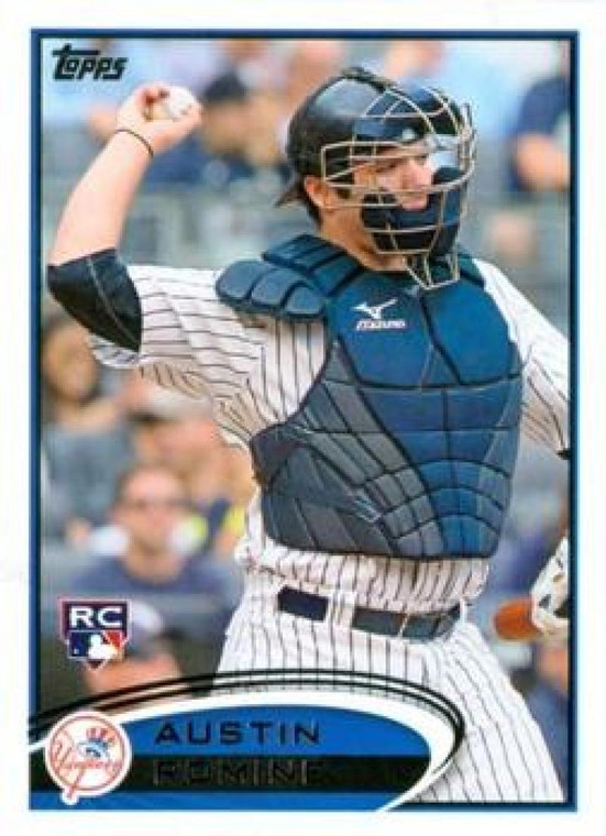 2012 Topps #79 Austin Romine NM-MT RC Rookie New York Yankees 