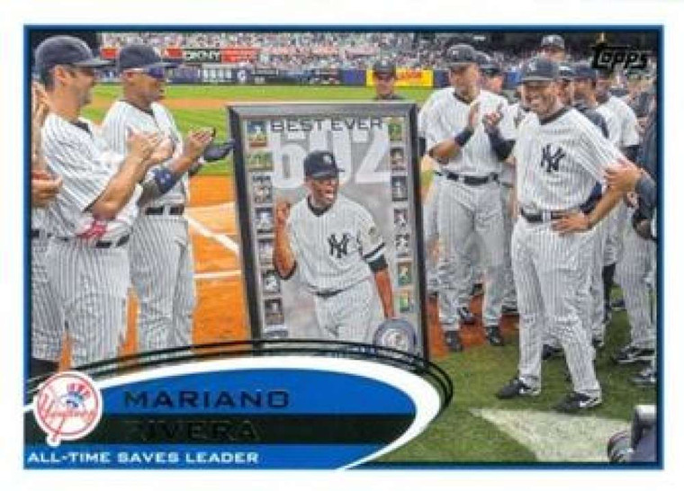 2012 Topps #109 Mariano Rivera RB NM-MT New York Yankees 