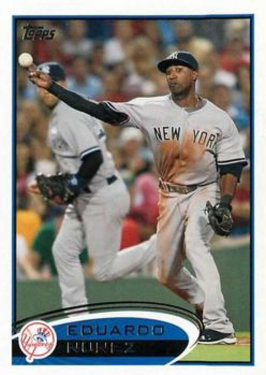 2012 Topps #126 Eduardo Nunez NM-MT New York Yankees 