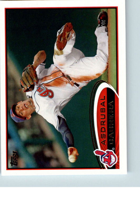 2012 Topps #130 Asdrubal Cabrera NM-MT Cleveland Indians 