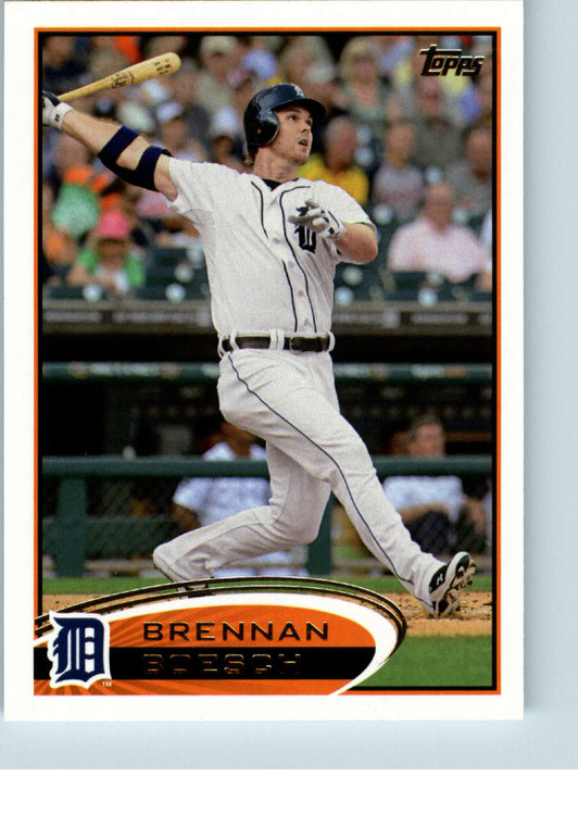 2012 Topps #166 Brennan Boesch NM-MT Detroit Tigers 