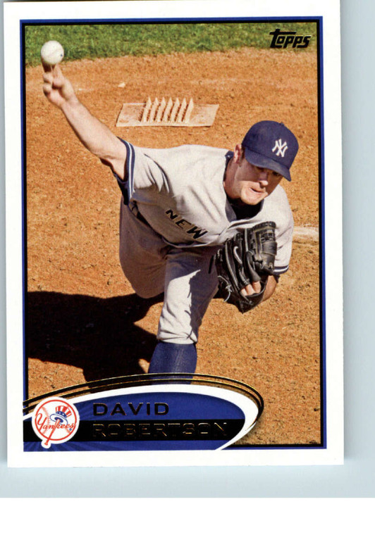 2012 Topps #206 David Robertson NM-MT New York Yankees 