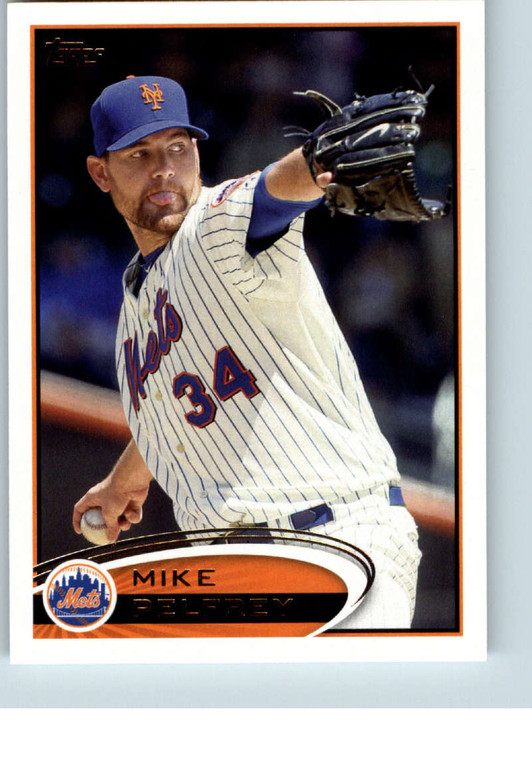 2012 Topps #214 Mike Pelfrey NM-MT New York Mets 