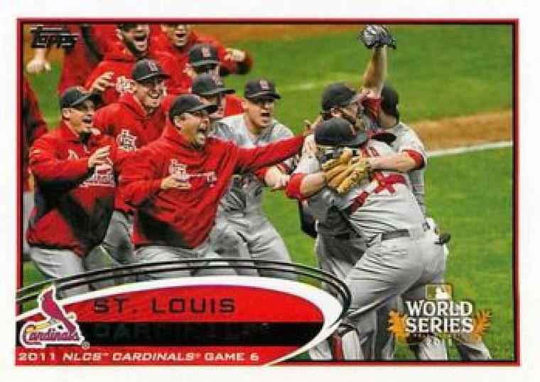 2012 Topps #233 St. Louis Cardinals HL PS NM-MT St. Louis Cardinals 