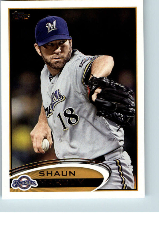 2012 Topps #262 Shaun Marcum NM-MT Milwaukee Brewers 