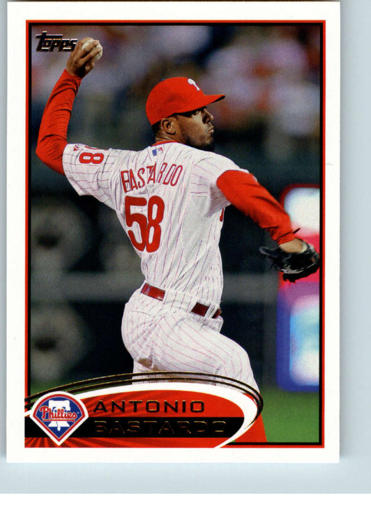 2012 Topps #287 Antonio Bastardo NM-MT Philadelphia Phillies 