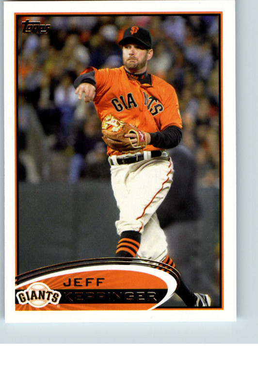 2012 Topps #298 Jeff Keppinger NM-MT San Francisco Giants 