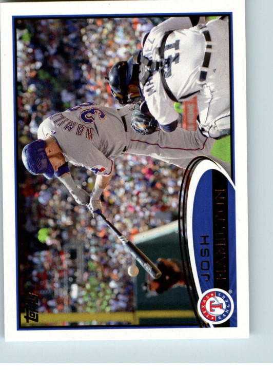 2012 Topps #300 Josh Hamilton NM-MT Texas Rangers 