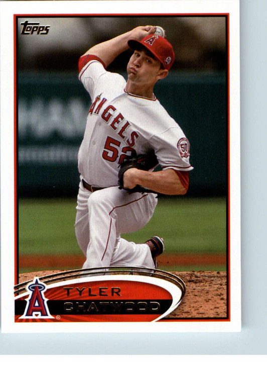 2012 Topps #317 Tyler Chatwood NM-MT Los Angeles Angels 