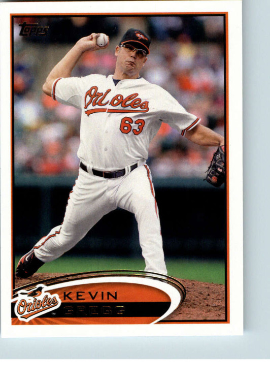 2012 Topps #326 Kevin Gregg NM-MT Baltimore Orioles 