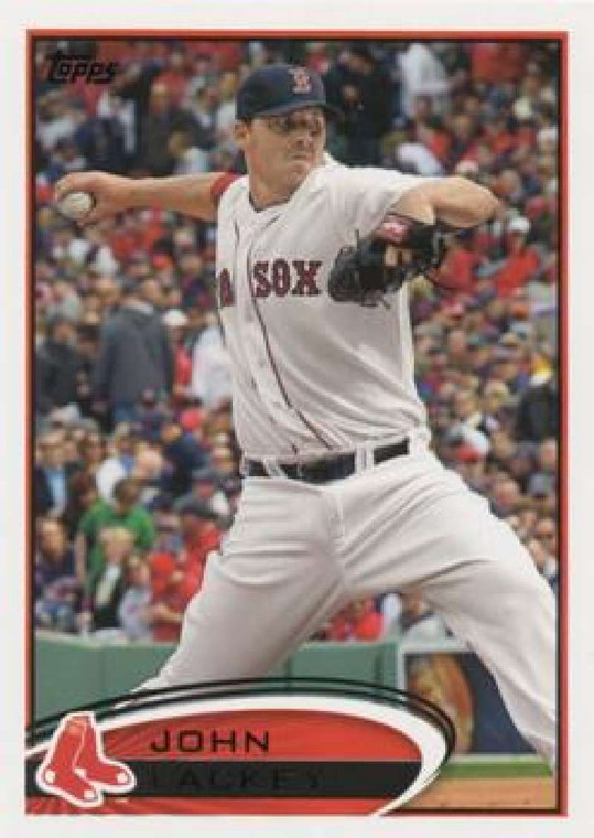 2012 Topps #328 John Lackey NM-MT Boston Red Sox 