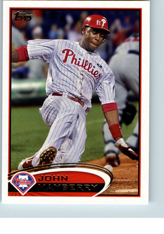 2012 Topps #353 John Mayberry Jr. NM-MT Philadelphia Phillies 