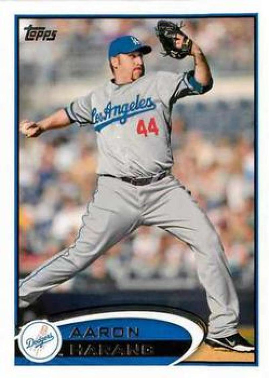 2012 Topps #357 Aaron Harang NM-MT Los Angeles Dodgers 