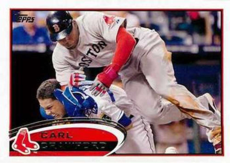 2012 Topps #368 Carl Crawford NM-MT Boston Red Sox 