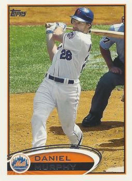 2012 Topps #380 Daniel Murphy NM-MT New York Mets 