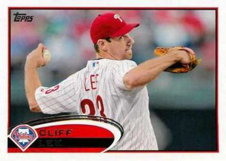 2012 Topps #392 Cliff Lee NM-MT Philadelphia Phillies 