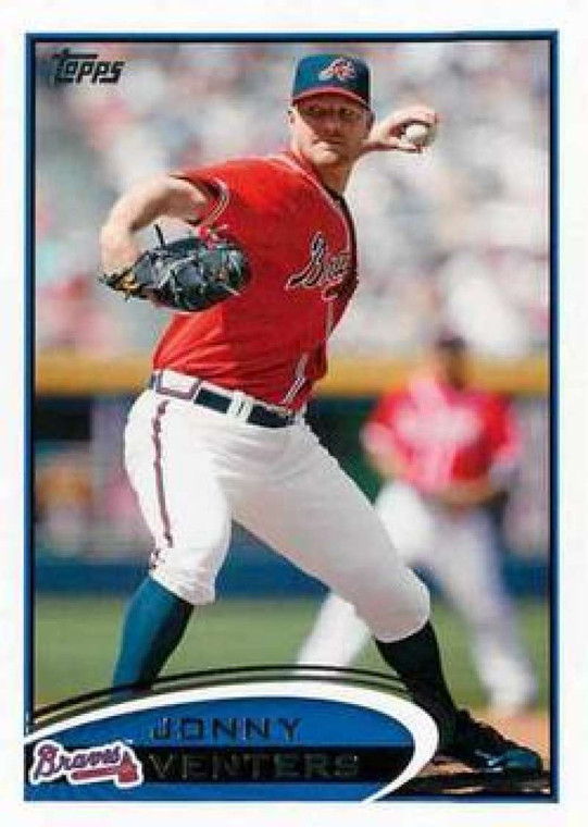 2012 Topps #408 Jonathan Venters NM-MT Atlanta Braves 