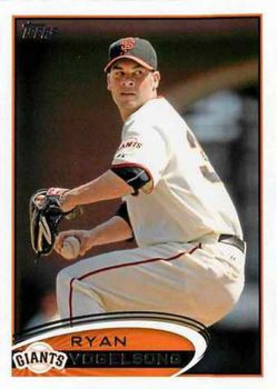 2012 Topps #414 Ryan Vogelsong NM-MT San Francisco Giants 