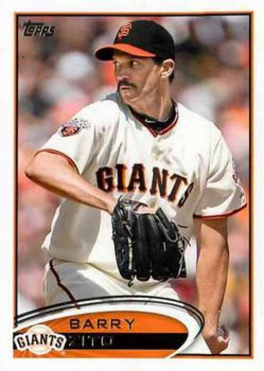 2012 Topps #420 Barry Zito NM-MT San Francisco Giants 