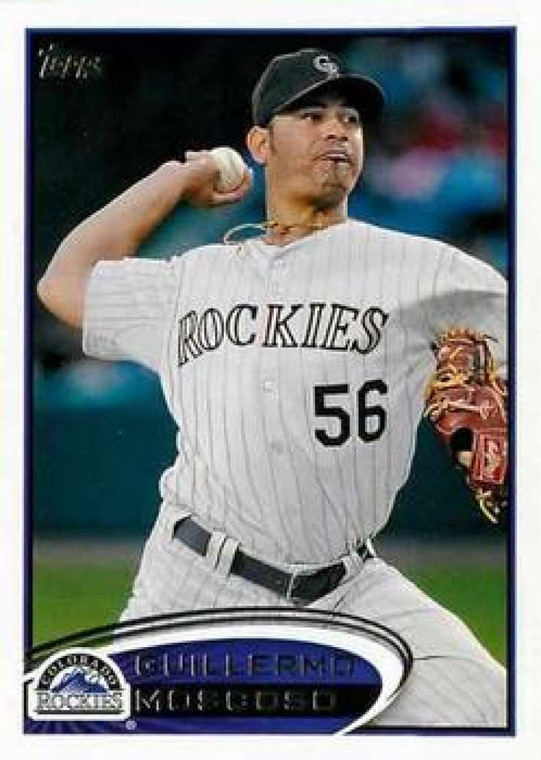 2012 Topps #431 Guillermo Moscoso NM-MT RC Rookie Colorado Rockies 