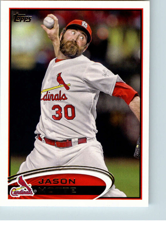 2012 Topps #434 Jason Motte NM-MT St. Louis Cardinals 