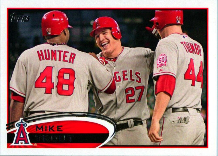 2012 Topps #446 Mike Trout NM-MT Los Angeles Angels 