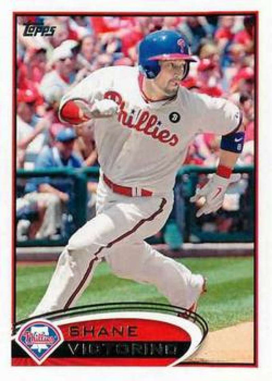 2012 Topps #449 Shane Victorino NM-MT Philadelphia Phillies 