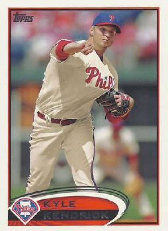 2012 Topps #458 Kyle Kendrick NM-MT Philadelphia Phillies 