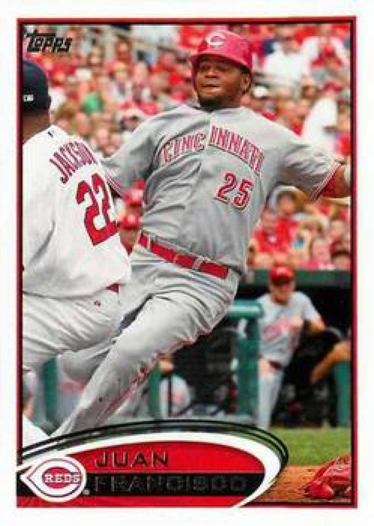 2012 Topps #467 Juan Francisco NM-MT Cincinnati Reds 