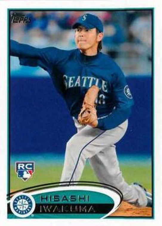 2012 Topps #484 Hisashi Iwakuma NM-MT RC Rookie Seattle Mariners 