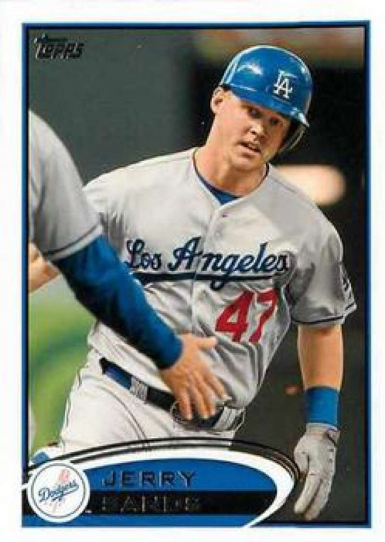 2012 Topps #486 Jerry Sands NM-MT Los Angeles Dodgers 