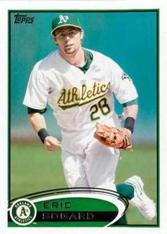 2012 Topps #487 Eric Sogard NM-MT Oakland Athletics 