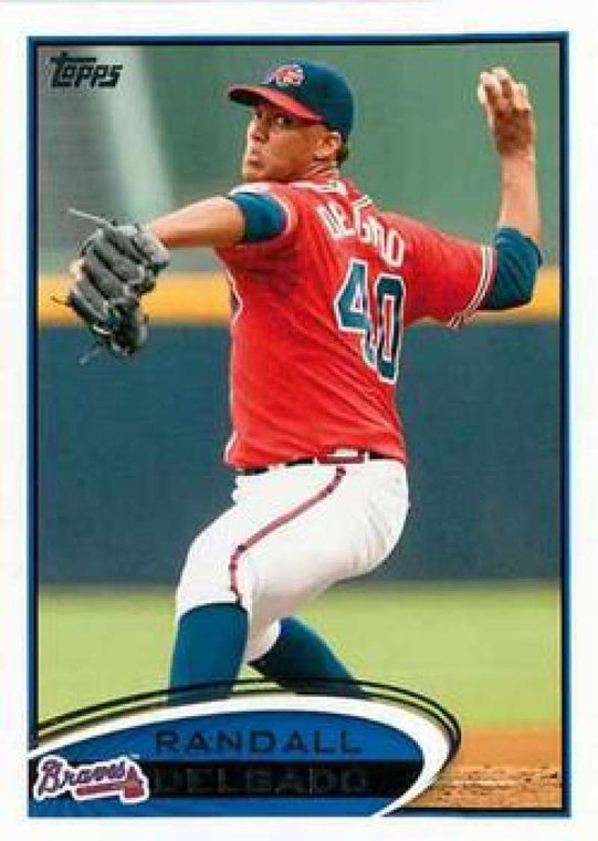 2012 Topps #510 Randall Delgado NM-MT Atlanta Braves 