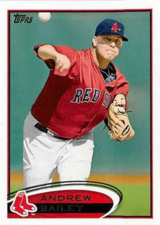 2012 Topps #539 Andrew Bailey NM-MT Boston Red Sox 