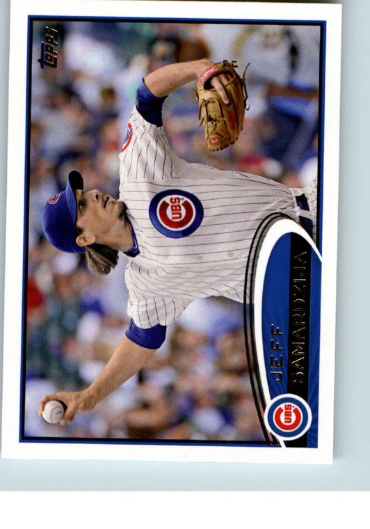 2012 Topps #542 Jeff Samardzija NM-MT Chicago Cubs 