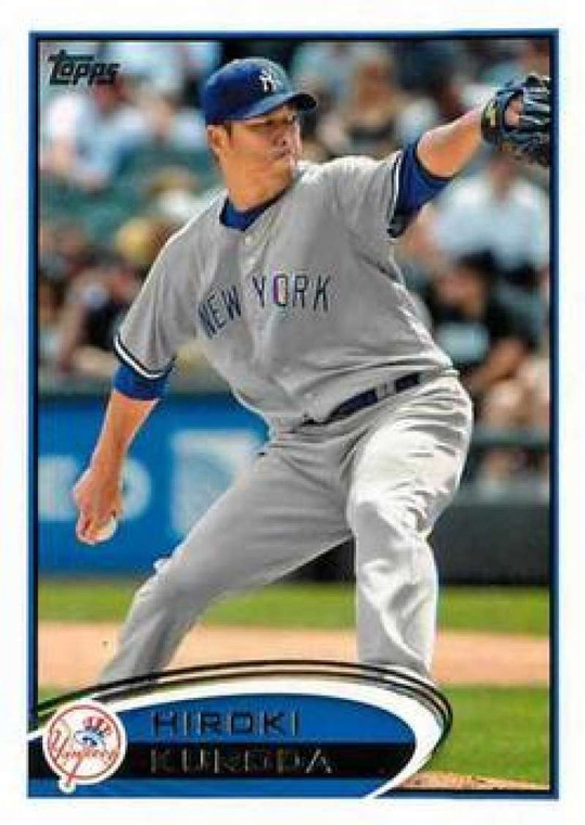2012 Topps #572 Hiroki Kuroda NM-MT New York Yankees 