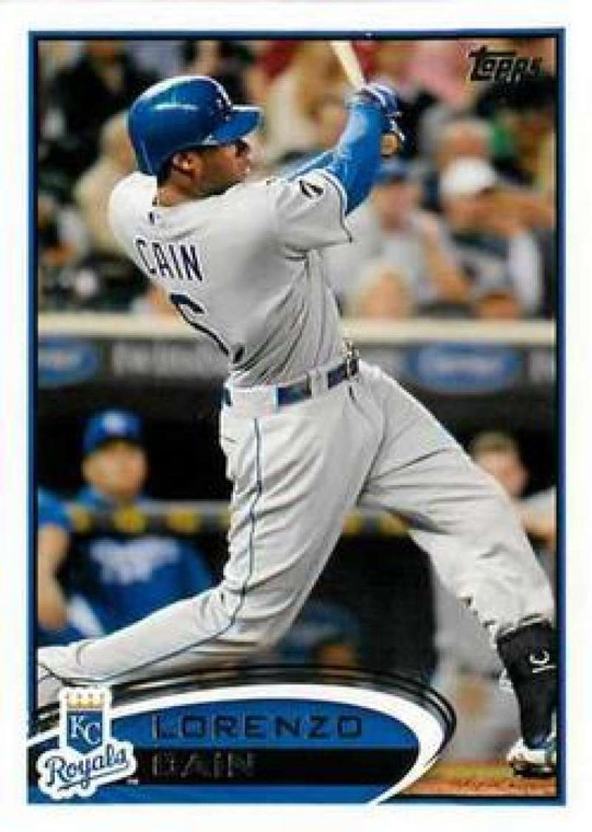 2012 Topps #609 Lorenzo Cain NM-MT Kansas City Royals 