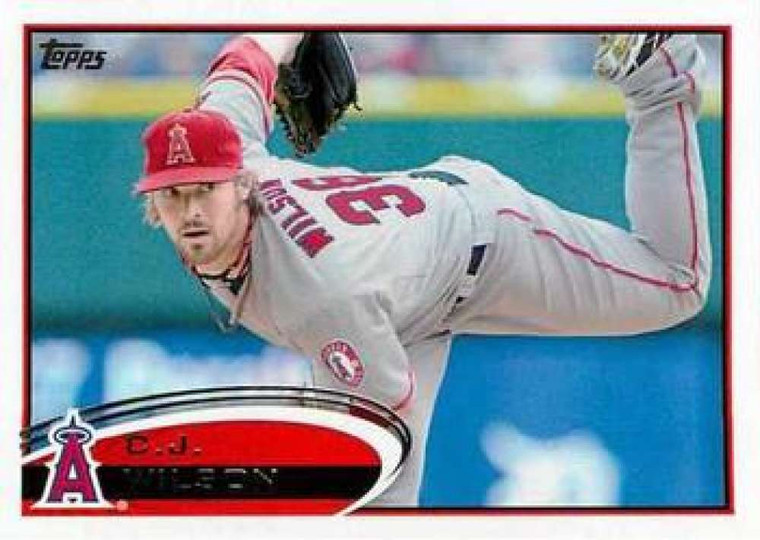 2012 Topps #613 C.J. Wilson NM-MT Los Angeles Angels 