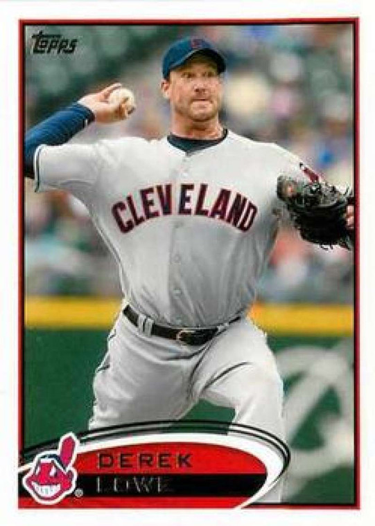 2012 Topps #638 Derek Lowe NM-MT Cleveland Indians 