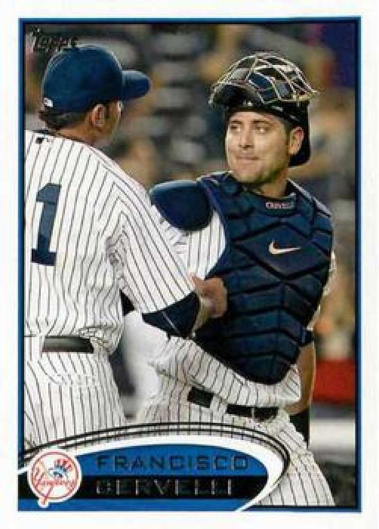 2012 Topps #646 Francisco Cervelli NM-MT New York Yankees 