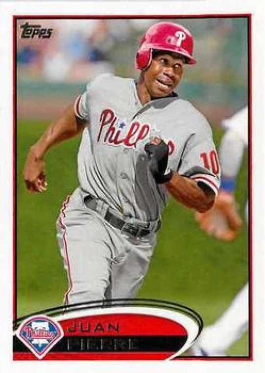 2012 Topps #658 Juan Pierre NM-MT Philadelphia Phillies 