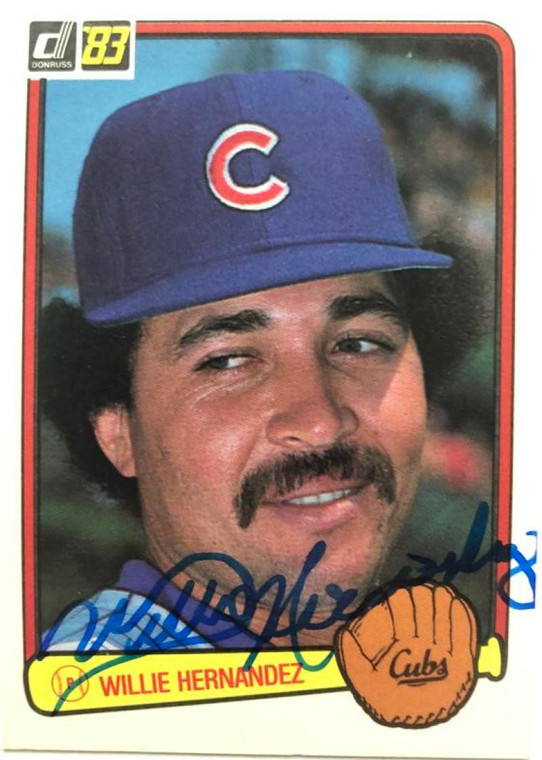 Willie Hernandez Autographed 1983 Donruss #174